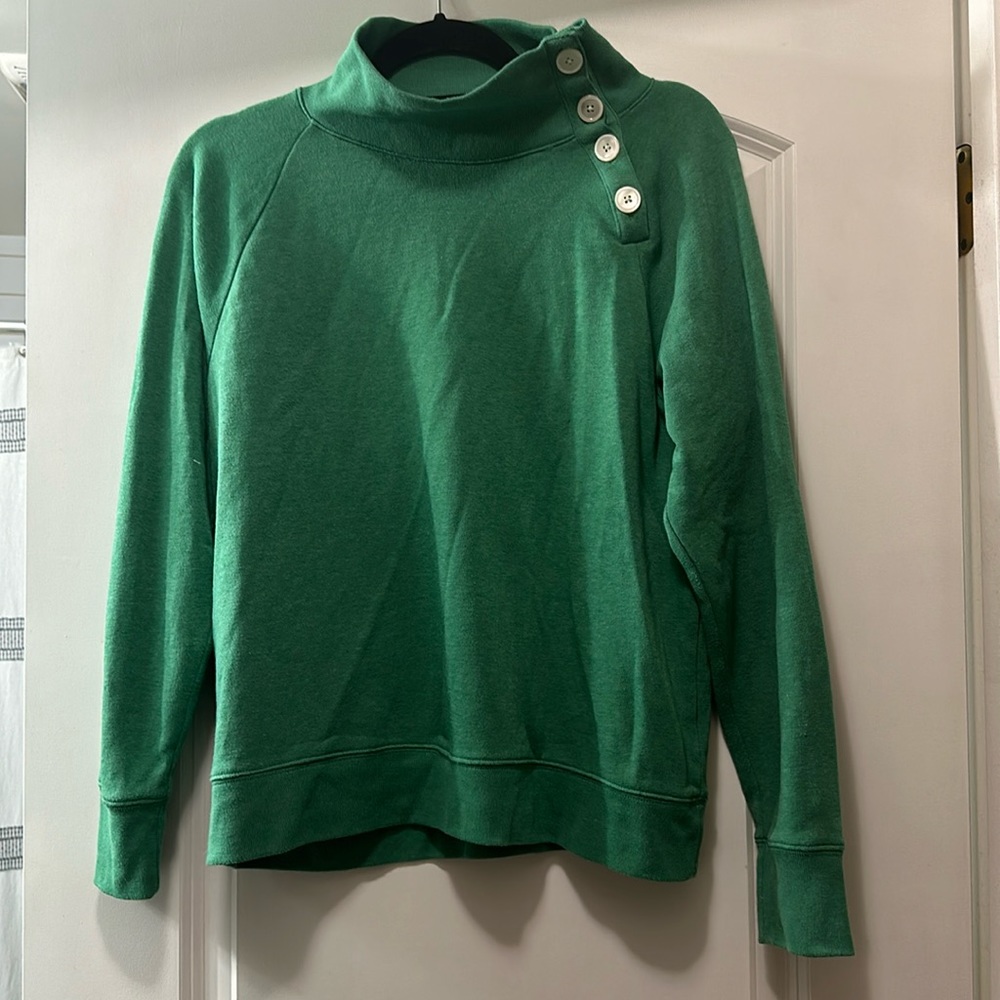 SZ - Medium green Jcrew sweatshirt